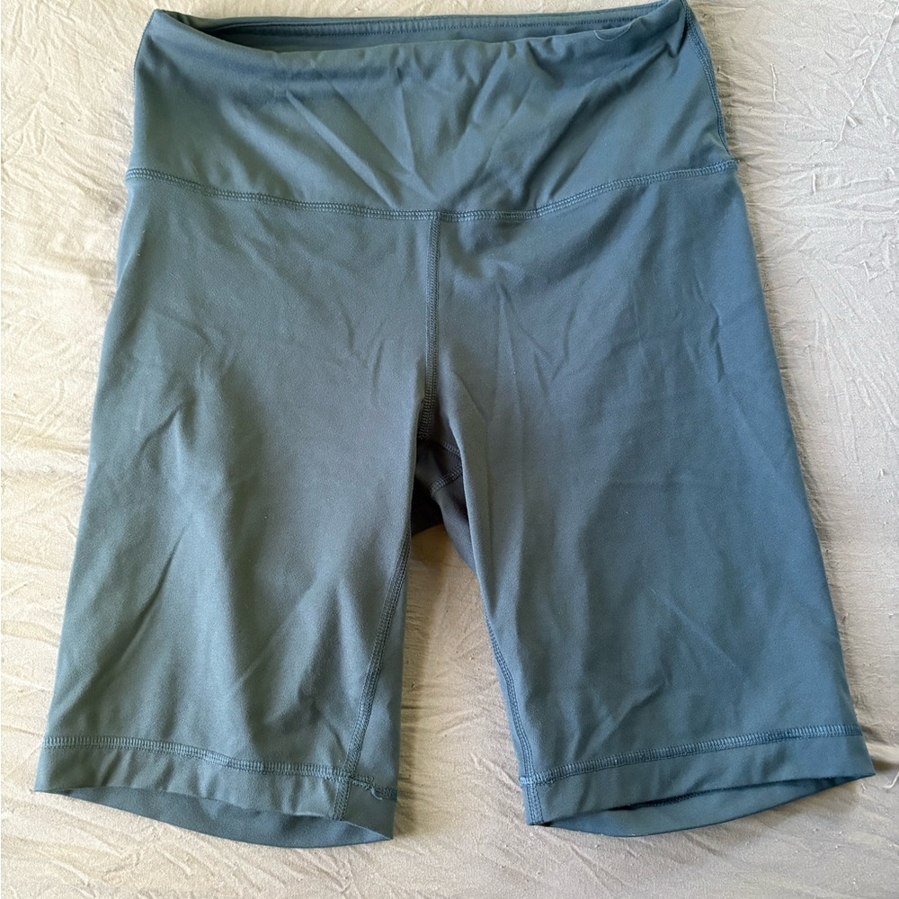 Teal Bike Shorts